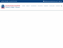 Tablet Screenshot of charlestonmathscience.org
